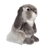 Gipsy Peluche Lapin Lapin Bélier Gris 20 Cm
