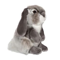 Gipsy Peluche Lapin Lapin Bélier Gris 20 Cm