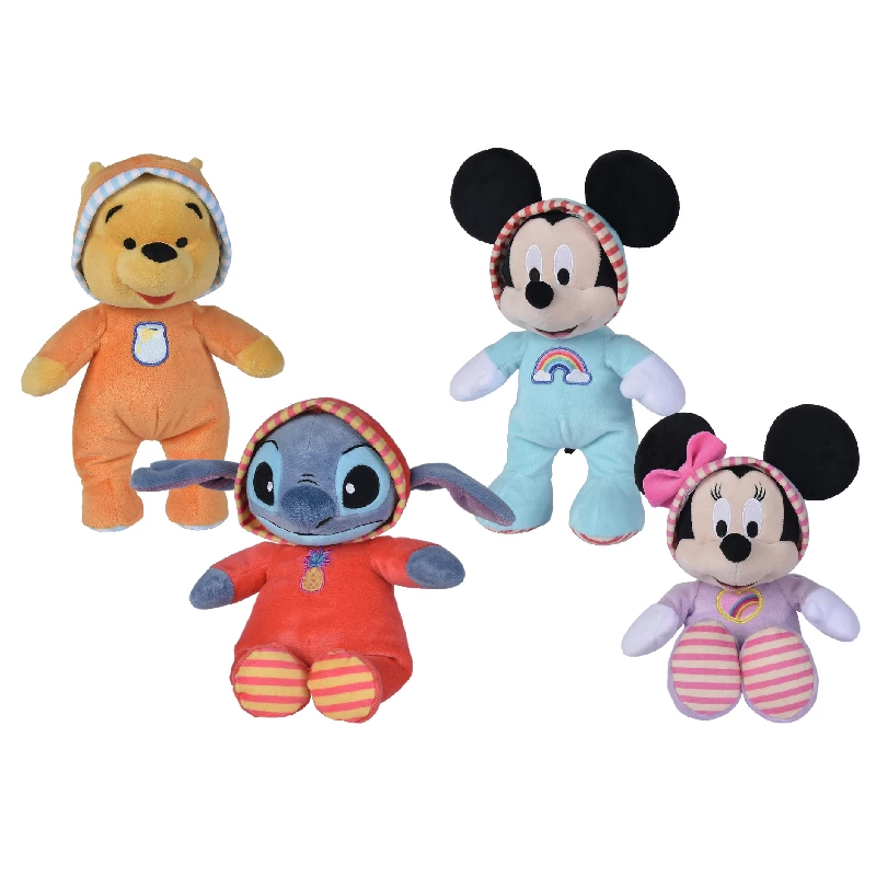 Disney Minnie La Souris Peluche Pyjama Violet 25 Cm 3 Disney Minnie La Souris Peluche Pyjama Violet 25 Cm – Image 3