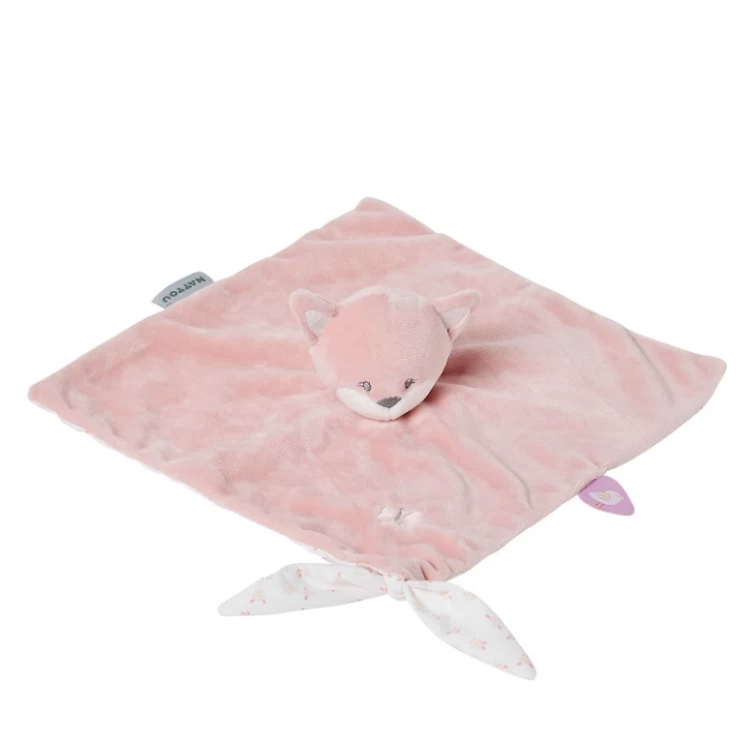 Nattou - Alice Et Pomme - Doudou Renard Rose 25 Cm 2 Nattou - Alice Et Pomme - Doudou Renard Rose 25 Cm – Image 2