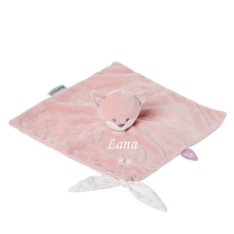 Nattou - Alice Et Pomme - Doudou Renard Rose 25 Cm 1 Nattou - Alice Et Pomme - Doudou Renard Rose 25 Cm