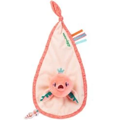 Lilliputiens Anaïs Le Flamant Rose Doudou Plat Rose 25 Cm