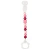 Nattou Attache-sucette Silicone Rose Foncé