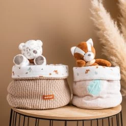 Nattou - Boris & Jungo - Mini Peluche Panda Roux 15 Cm -Peluches Soldes Magasin boris20jungo2020peluche20panda20roux201520cm 2