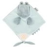 Nattou Buddiezzz Doudou Plat Crocodile Vert Avec Attache-sucette