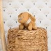 Nattou - Charlie Le Chien - Peluche Jacquard Jaune Caramel 30 Cm