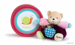 Kaloo Collection Colors Doudou Ours Boule Pomme Violet Rose Bleu Petit