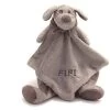 Dimpel Fifi Le Chien Doudou Plat Beige Marron