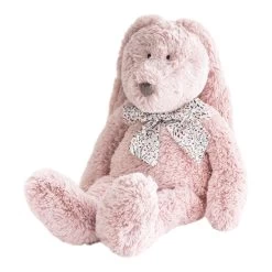 Dimpel - Flo Le Lapin - Peluche XL Rose 50 Cm
