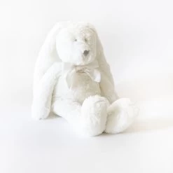 Dimpel Flore Le Lapin Peluche Blanc 40 Cm