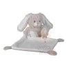 Tex Forest Peluche + Doudou Lapin Blanc Beige 30 Cm