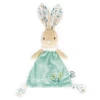 Kaloo - Fripons - Doudou Plat Triangle Justin Le Lapin Vert 20 Cm