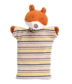 Moulin Roty La Grande Famille Gaspard Le Renard Doudou Marionnette 25 Cm