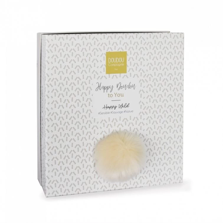 Doudou Et Compagnie - Happy Doudou - Doudou Lapin Wild Beige 25 Cm 4 Doudou Et Compagnie - Happy Doudou - Doudou Lapin Wild Beige 25 Cm – Image 4