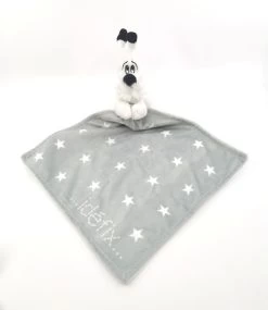 Parc Astérix Doudou Idéfix Le Chien Blanc Gris étoile