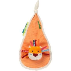 Lilliputiens Jack Le Lion Doudou Plat Jaune 25 Cm