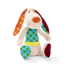 Lilliputiens Jef Le Chien Peluche Câline Vert