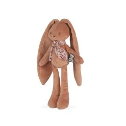 Kaloo - Lapinoo - Doudou Peluche Lapin Rouge Terracotta 25 Cm -Peluches Soldes Magasin k4