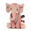 Les Déglingos - Les Ptipotos - Dimoitou L'éléphant Rose - Peluche 30 Cm