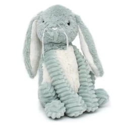 Les Déglingos - Les Ptipotos - Toudou Le Lapin Vert Menthe - Peluche 27 Cm