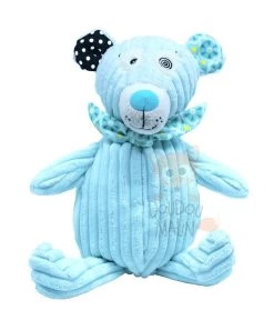 Les Déglingos Illicos L'ours Polaire Simply Peluche Bleu