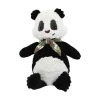 Les Déglingos Rototos Le Panda Peluche Simply Blanc Noir 23 Cm