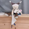 Doudou Et Compagnie - Les Petits Fûtés - Ours Pantin à Histoire Marron 35 Cm