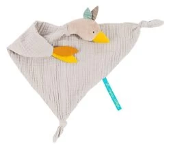 Moulin Roty - Les Voyages D'Olga - Doudou Lange Oie Gris 30 Cm