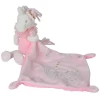 Nicotoy Lili La Licorne Doudou Mouchoir Rose étoile