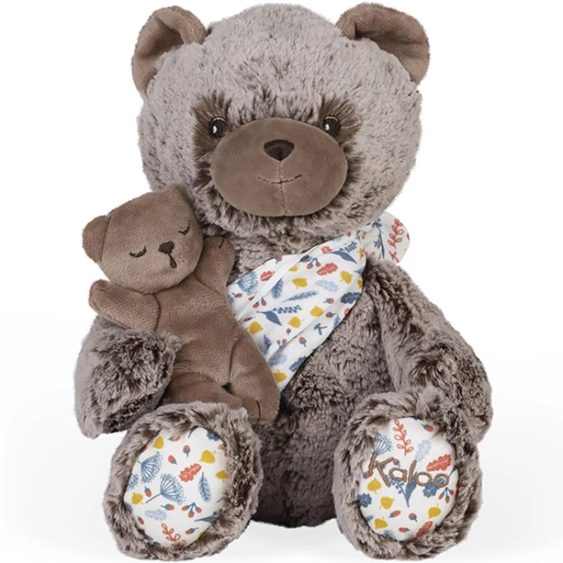 Kaloo - Linoo - Peluche Oscar Le Papa Ours - 36 Cm 2 Kaloo - Linoo - Peluche Oscar Le Papa Ours - 36 Cm – Image 2