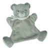 Nicotoy Louis Doudou Marionnette Ours Gris Blanc écharpe