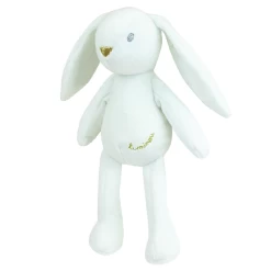 Jemini - Luminou - Peluche Luminescente Lapin Blanc 20 Cm