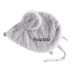 Dimpel - Maude La Souris - Doudou Gris 30 Cm