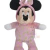 Disney Minnie La Souris Peluche Luminescente Rose Vert Lune Nuage étoile 25 Cm