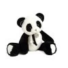 Baby'Nat - Mon P'tit Panda Peluche Noir Blanc 30 Cm
