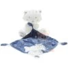 Simba Toys Doudou Mouchoir Tigre Bleu Blanc My Little Tiger