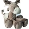 Nattou Noa Tom & Max Peluche Cheval Marron Beige Blanc 30 Cm