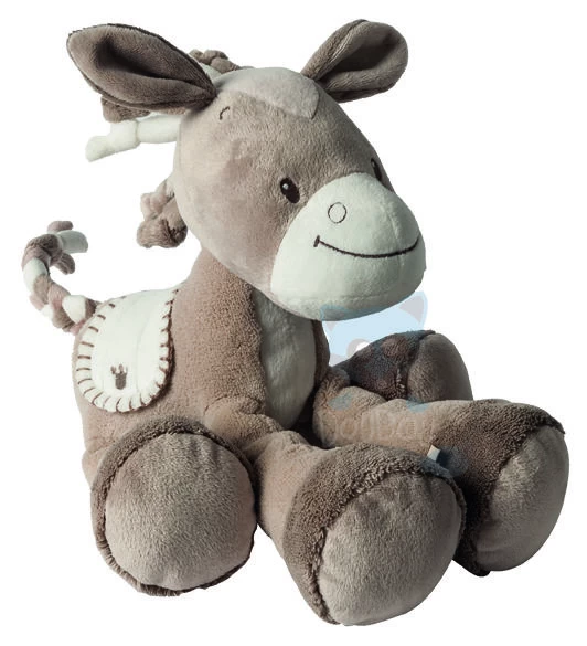 Nattou Noa Tom & Max Peluche Cheval Marron Beige Blanc 30 Cm 1 Nattou Noa Tom & Max Peluche Cheval Marron Beige Blanc 30 Cm