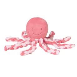 Nattou Octopus La Pieuvre Rose 20 Cm