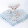 Disney - Panpan Le Lapin - Maxi Doudou Plat Carré Bleu 40 Cm