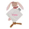 Nattou - Pauline & Sasha - Mini Doudou Lapin Rose 20 Cm