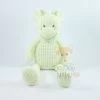 Tex Peluche Girafe Vert 40 Cm