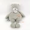 Bout'chou Doudou Peluche Ours Gris 20 Cm