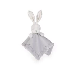 Kaloo Perle Doudou Plat Lapin Gris 25 Cm