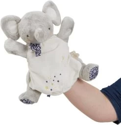 Kaloo - Petites Chansons - Doudou Marionnette éléphant Gris 25 Cm -Peluches Soldes Magasin petites20chansons2020marionnette20elephant20gris202520cm 1
