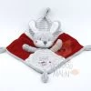 Simba Toys - Doudou Plat Renard Déguisé En Lapin Gris Rouge Petit Et Rusé 25 Cm