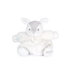 Kaloo - Plume - Doudou Peluche Biche Faon Blanc 20 Cm