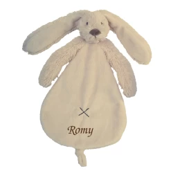 Happy Horse - Richie Le Lapin - Doudou Plat Beige 25 Cm