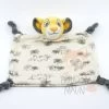 Disney Le Roi Lion Doudou Plat Simba Beige 30 Cm