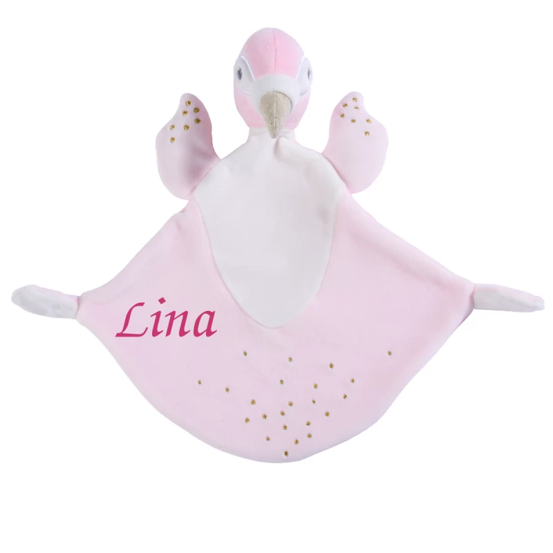 Nicotoy Sparkle Doudou Flamant Rose 30 Cm 1 Nicotoy Sparkle Doudou Flamant Rose 30 Cm